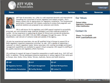 Tablet Screenshot of jeffyuen.com